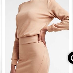 NEW! Express Padded Shoulder Sweatshirt